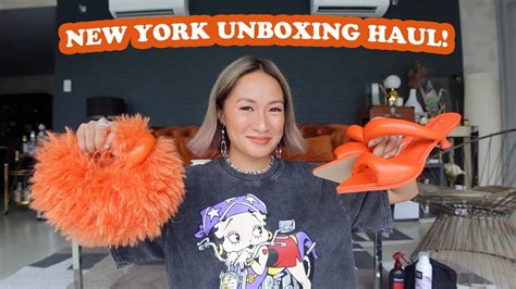 New York Unboxing Haul Laureen Youtube