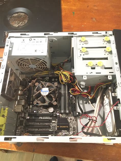 Just Had A Look Inside My Super Old Pc Can Anyone Distinguish And