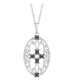 Ebony Silver Pendants - Ebony Silver Collection - Collections | Silver pendants, Silver diamond ...