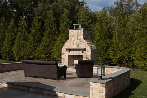 Fire Pit And Outdoor Fireplace Construction By Sage Landscape