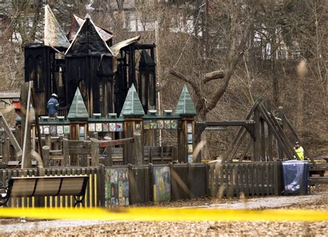 High Park residents working plan to rebuild torched castle playground ...