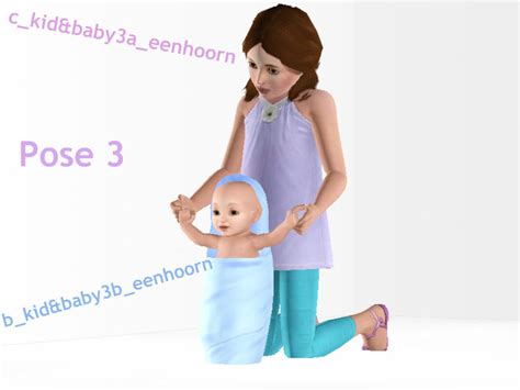 Eenhoorntjes Kid And Baby Posepack