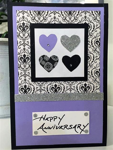 This video shows how too make anniversary handmade cards.this card can also be made for any occasion. Home made Anniversary Card. Learn more at: https://www.facebook.com/CustomCraftsByBrenda/ # ...