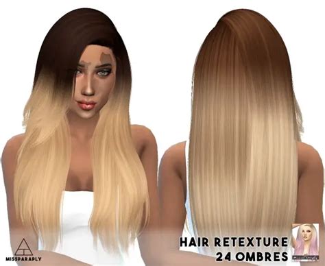 Sims 4 Hairs ~ Miss Paraply Nightcrawler Hairstyles Retextured