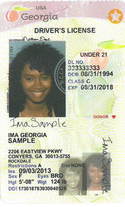 The Dustin Inman Society Blog Fact Sheet Georgia Drivers Licenses