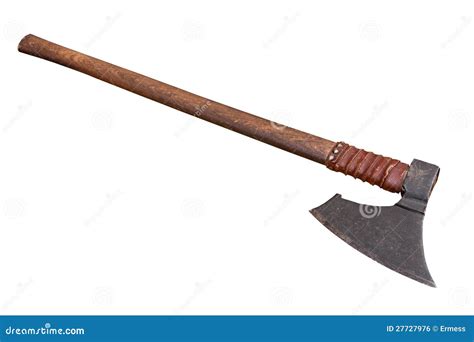 Medieval Battle Axe Stock Photo Image Of Antique Isolated 27727976