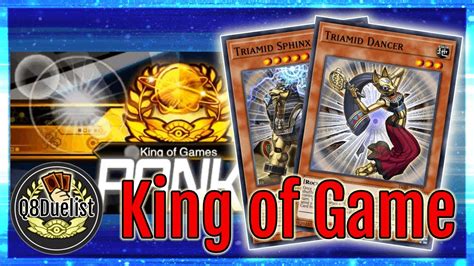 King Of Games With Triamid Yu Gi Oh Duel Links Youtube