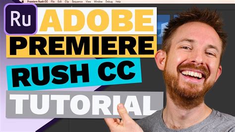 On the first run of the program, you're treated to a tutorial that shows tooltips pointing to the screen elements you'll be using. Adobe Premiere Rush CC Tutorial - YouTube