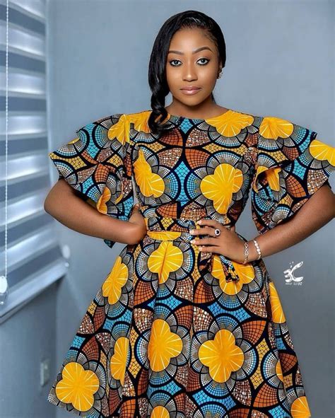 Short Ankara Gown Styles 2020 New Design For New Month Fashion Nigeria