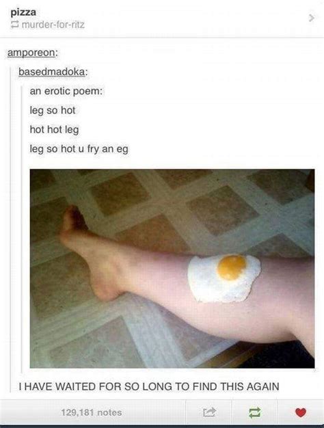 Leg So Hot You Fry An Egg