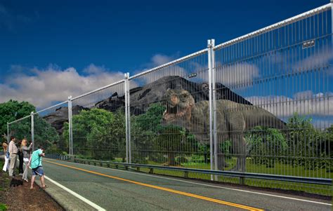 Enclosure Of The T Rex Jurassic Park By Martinmiguel On Deviantart