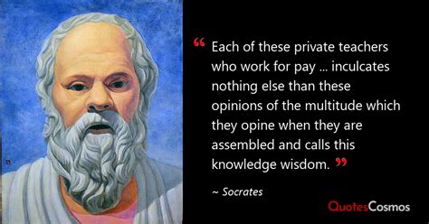 “each Of These Private Teachers Who Work” Socrates Quote
