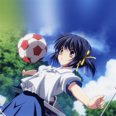 I Love Papers Ar82 Anime Art Illustration Girl Football Cute