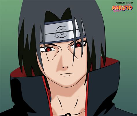 Itachi Uchiha Colored Lineart By Pollo0389 On Deviantart