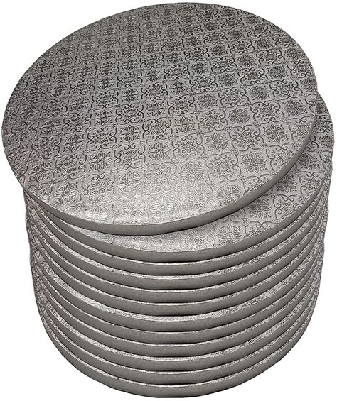 Jp Spec101 Round Cake Drums 10 Inch 12pk Silver Cake
