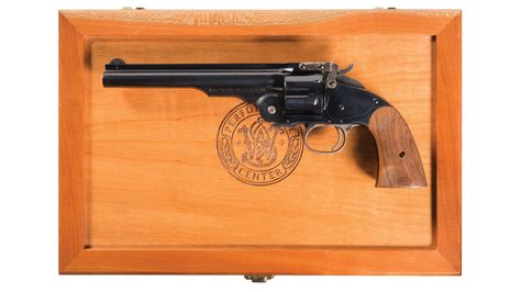 Cased Smith And Wesson 2000 Model 3 Schofield Revolver Rock Island Auction
