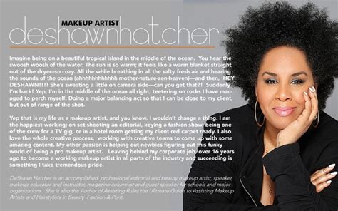 Makeup Artist Bio Examples