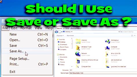 What Is The Difference Between Save And Save As Ask A Tech 41 Youtube