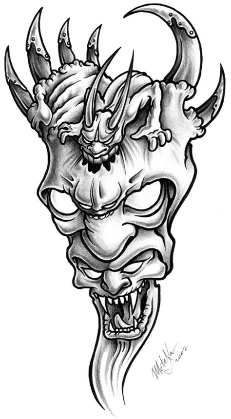 All images can be instantly downloaded along with the line. Demon tattoo design - Tattoo.com