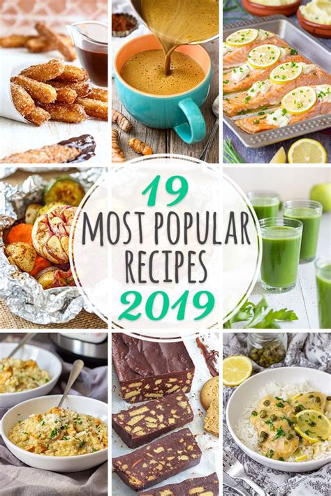 Most Popular Recipes 2019 