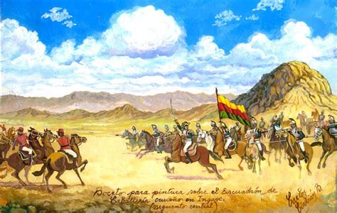 CruceÑos En La Batalla De Ingavi Historias De Bolivia