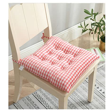 158inch Polyester Square Seat Cushion Hard Chair Mat Indoor Outdoor