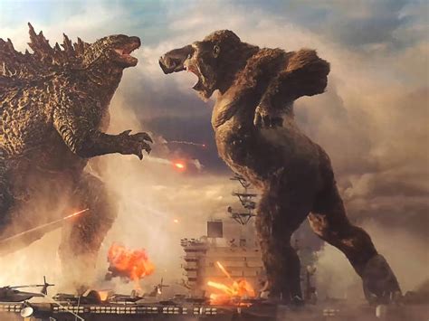 King kong movie wallpaper, kong: Godzilla Vs King Kong Fight Night Wallpaper, HD Movies 4K ...