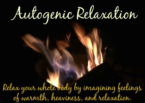 Autogenic Relaxation Scripts Free Relaxation Scripts
