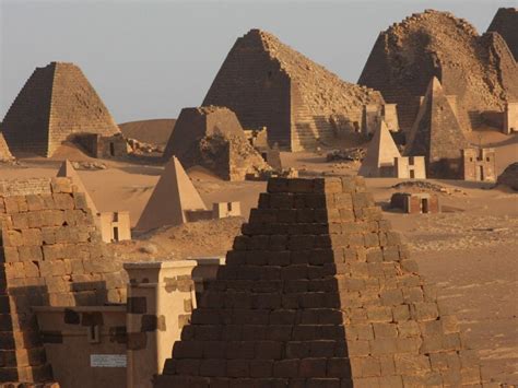 The Temples And Pyramids Of Nubian Sudan Steppes Travel
