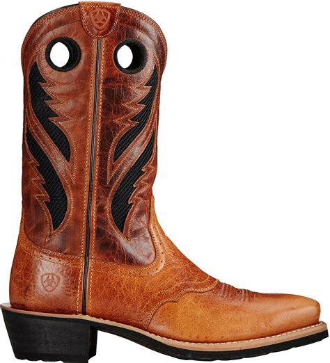 Ariat Ariat Mens Heritage Roughstock Venttek Western Boots Walmart