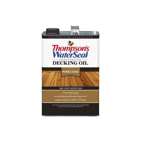 Thompson's® WaterSeal® Penetrating Decking Oil, Pinecone, 1-Gal