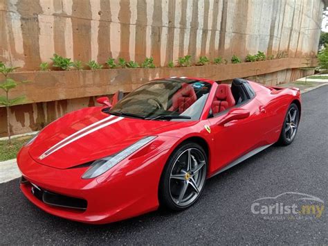 Almost all ferrari f40 units that exist come in red. Ferrari 458 Spider 2012 Spider 4.5 in Kuala Lumpur Automatic Convertible Red for RM 1,200,000 ...