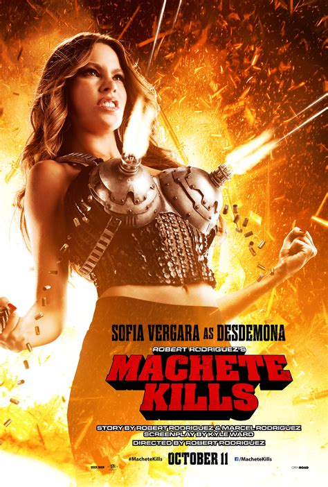 Danny Trejo And Crew In New MACHETE KILLS Poster - See It October 11th - We Are Movie Geeks