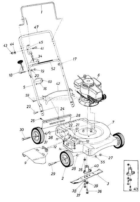 Question about yardman riding lawn mower 38in deck 12 12 hp i need a diagram of how to put the blade belt on my yardman 42' riding lawnmower. MTD Push Mower | 11050C | eReplacementParts.com