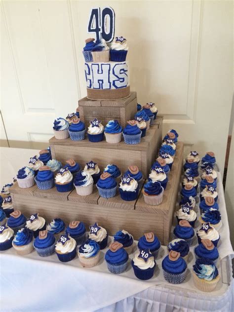 Cupcake Tower I Made For Chino High School 40 Year Reunion Of Class