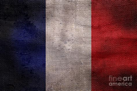Old French Flag Photograph By Jon Neidert Pixels