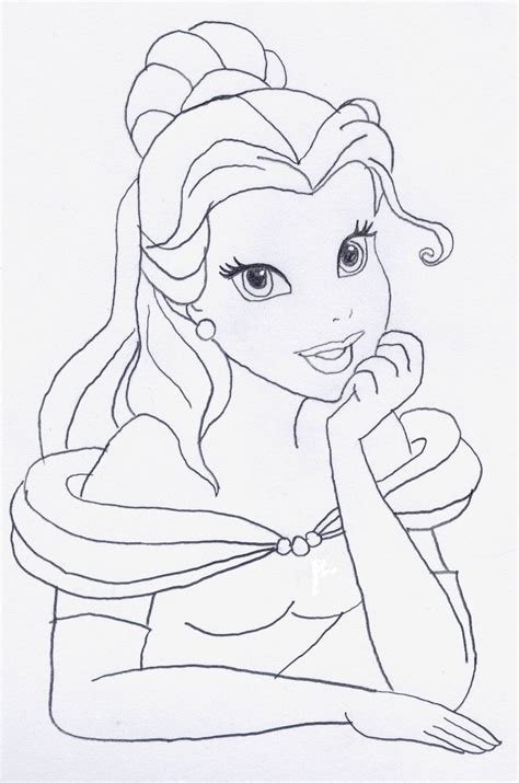 Little Princess Belle By Lola091 On Deviantart Disney Princess
