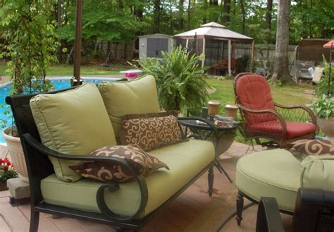 Replace your worn out patio furniture cushion covers with brand new covers made to your measurements in the fabric of your choice. Patio Cushion Replacement Covers | Outdoor furniture ...