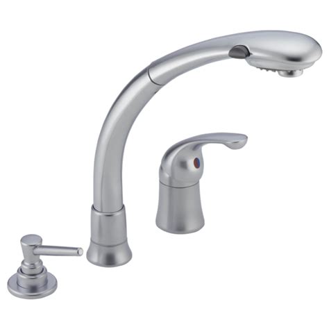 1,106 delta kitchen sink faucet products are offered for sale by suppliers on alibaba.com. Single Handle Pull-Out Kitchen Faucet with Soap Dispenser ...