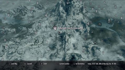 32 Skyrim Map Locations Cheat Maps Database Source