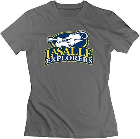 Womens La Salle University Crew Neck Tee Shirts S Deepheather At