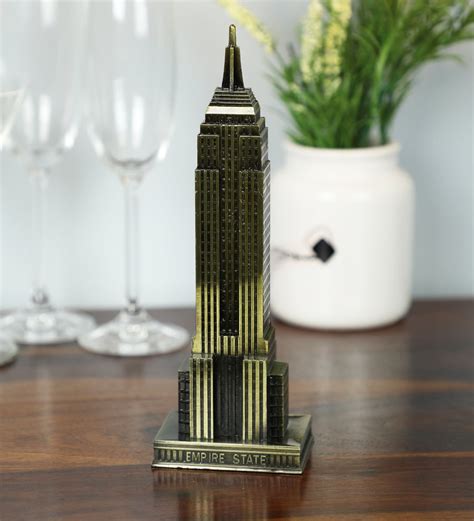 Buy Bronze Iron Ny Souvenir Empire State Building Showpiece By Zahab