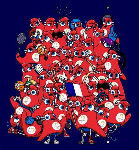 2024 파리올림픽 프랑스혁명 모자 형상화한 마스코트 공개