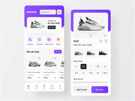 Shopin E Commerce App Mobile App Design Inspiration Ecommerce App