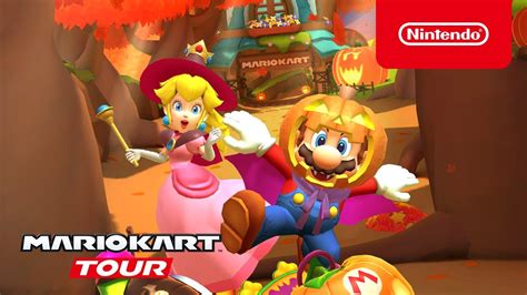 Mario Kart Tours Halloween Tour Now Live Features Halloween Peach And Mario Nintendosoup