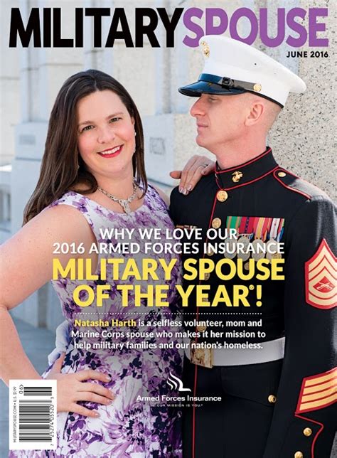 Natasha Harth Named 2016 Armed Forces Insurance Military Spouse Of The