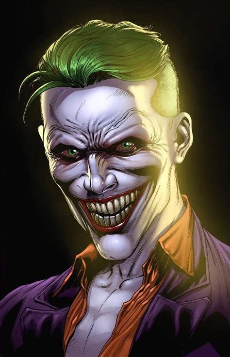 Joker By Jason Fabok Fan Colored By Unknown By Batmanmoumen Joker