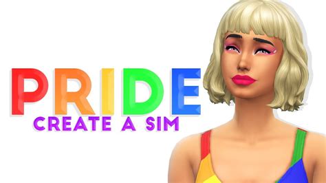 Pride Sims 4 Create A Sim Youtube
