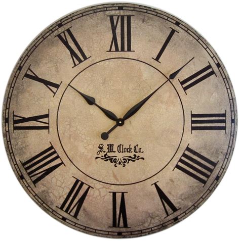 36 In Grand Gallery Extra Large Wall Clock Roman By Klocktime