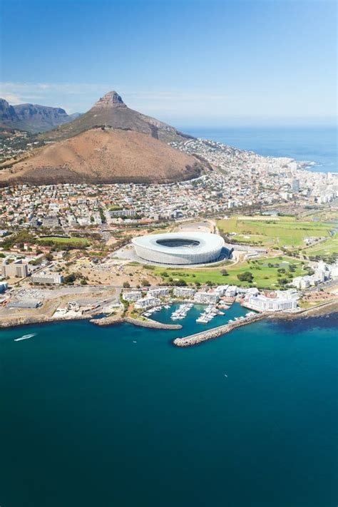 Aerial View Of Cape Town Stock Photo Image Of Harbour 22870330